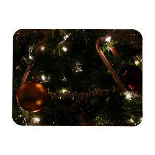 Imán Escena navideña en árbol de Navidad III