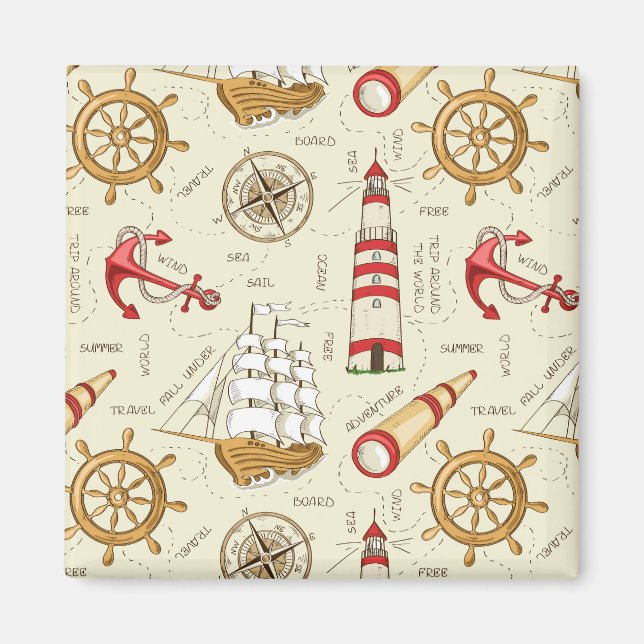 Imán Escena oceánica (Frente)