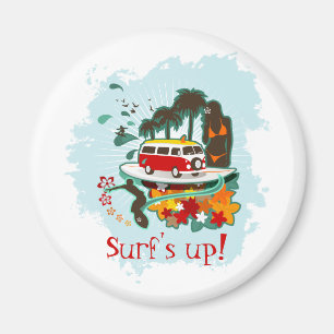 Imán Escena tropical de la playa