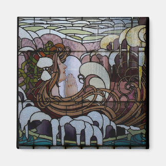 Imán Escenario Art Nouveau de vidrio templado