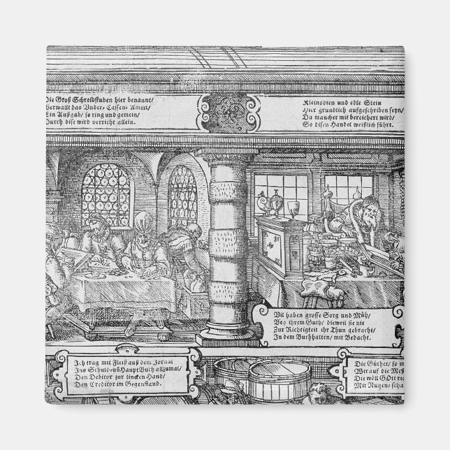 Imán Escenario bancario (Frente)