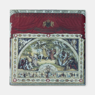 Imán Escenario y cortina decorativa de Dresde