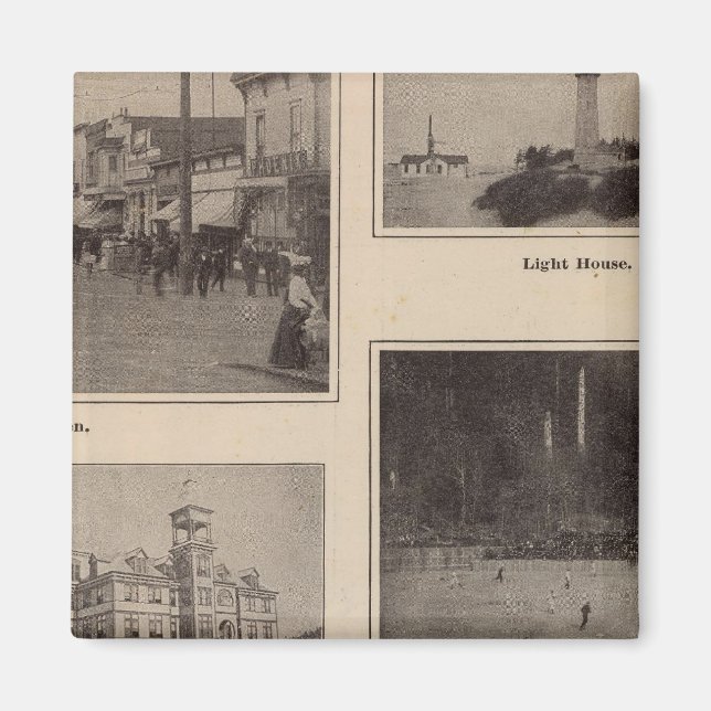 Imán Escenas Aberdeen, Washington (Frente)