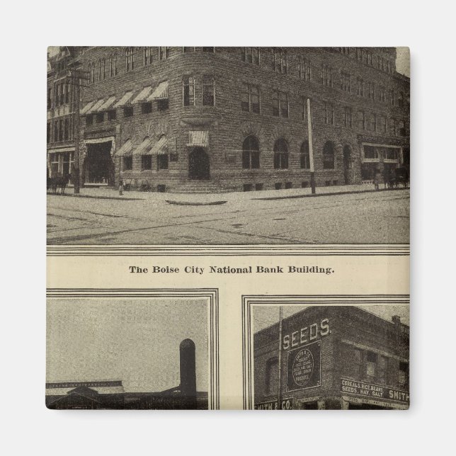 Imán Escenas, Boise, Idaho (Frente)