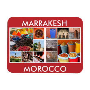 Imán escenas de Marrakech