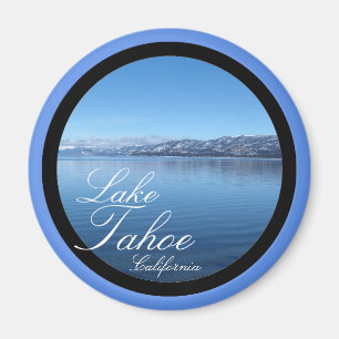 Imán escénico del círculo del lago Tahoe
