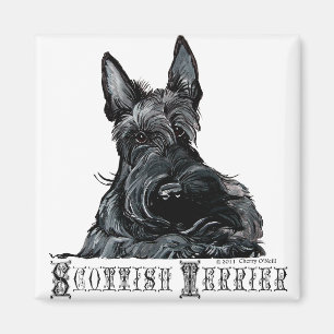 Imán Escocés pequenito Terrier