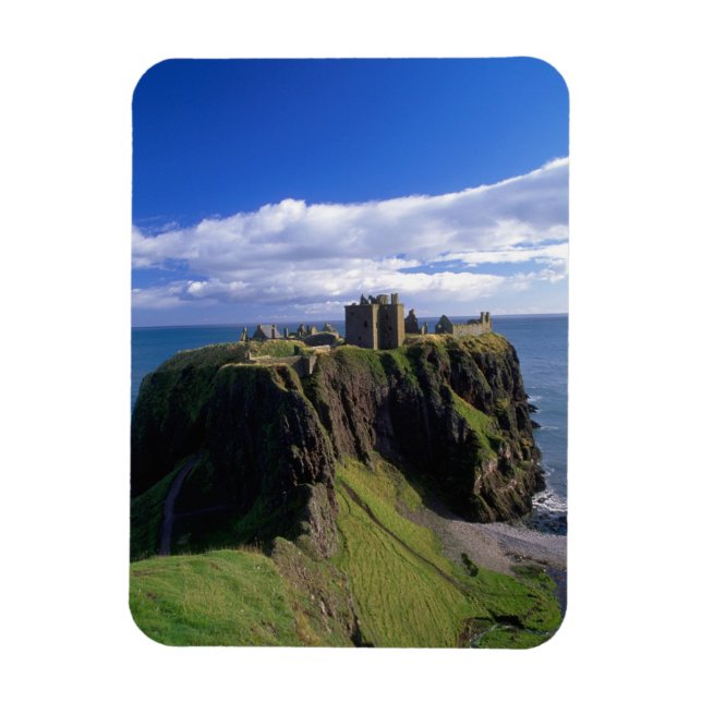 Imán Escocia, Aberdeen. Castillo Dunnotar. (Vertical)