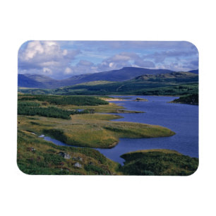 Imán Escocia, Highland, Wester Ross, Loch Garry. Un