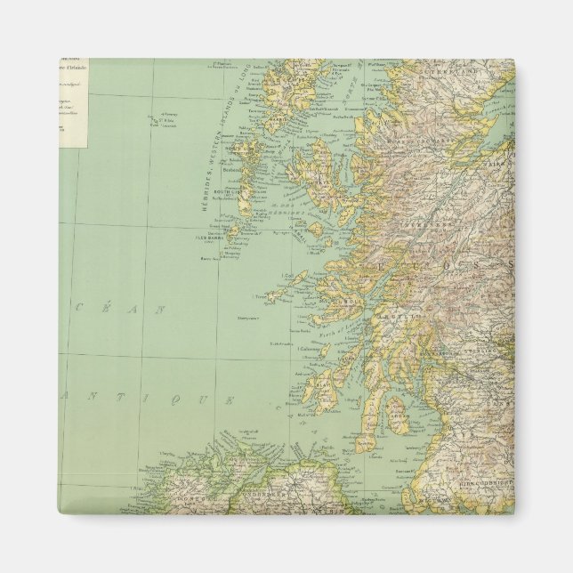 Imán Escocia, Irlanda (Frente)