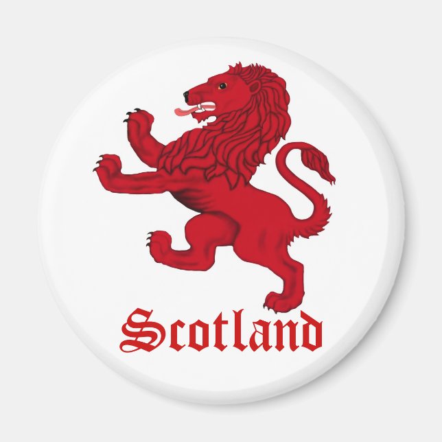 Imán Escocia, león desenfrenado (Frente)