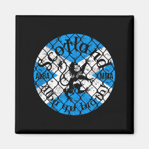 Imán Escocia MMA Alba Gu Bràth bandera
