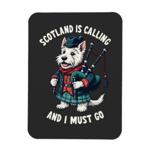 Imán Escocia: Perro Terrier Escocia llama y debo hacerl