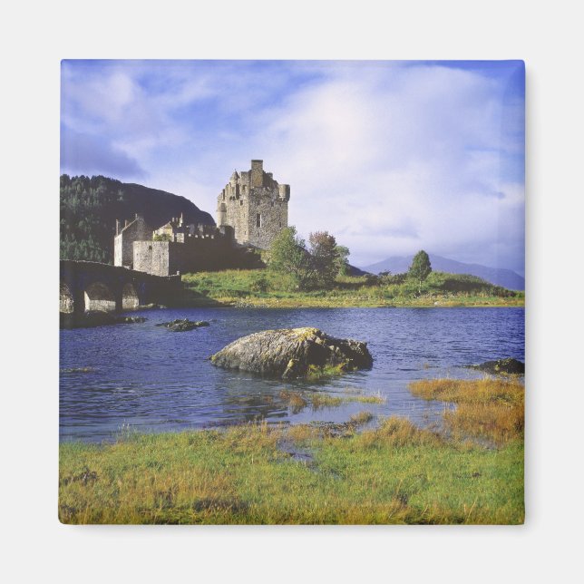 Imán Escocia, Tierras Altas, Wester Ross, Eilean Donan  (Frente)