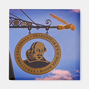 Imán Escolar de Stratford Guildhall Shakespeare