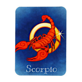 Imán Escorpio en Azul