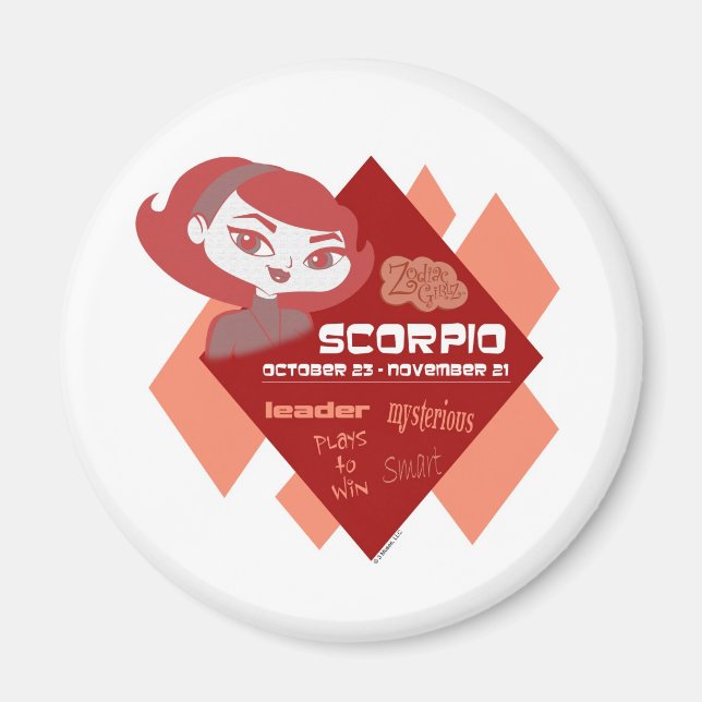 Imán Escorpio Magnet (Frente)
