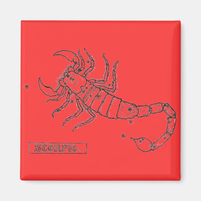 Imán Escorpio Magnet (Frente)