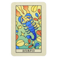 Escorpio Rótulo zodiaco Resumen Arte cosecha