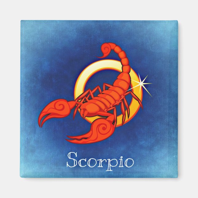 imán escorpio zodiaco (Frente)