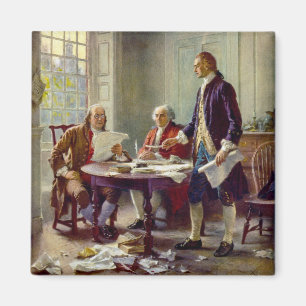 Imán Escribiendo la Declaración de Independencia (EEUU)