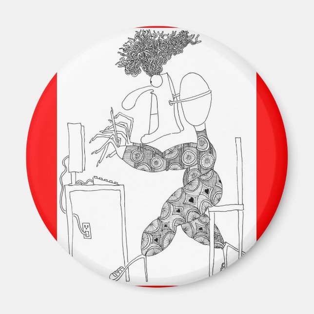 Imán escribir (Frente)