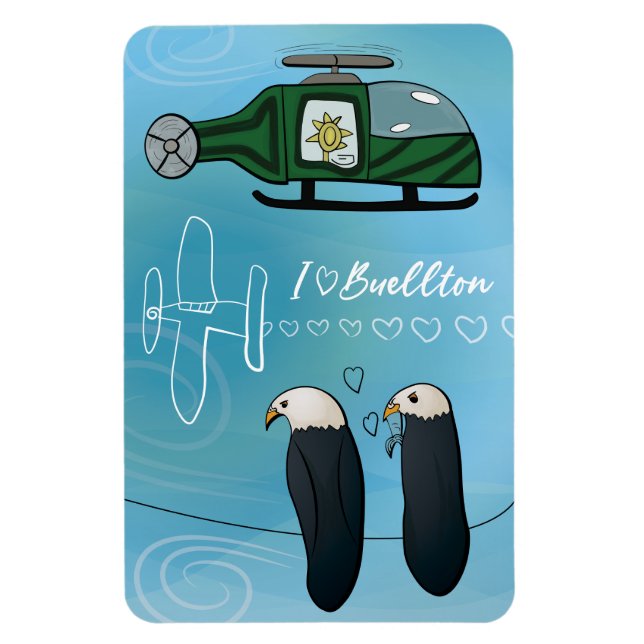 Imán - Escrito en el cielo (Vertical)