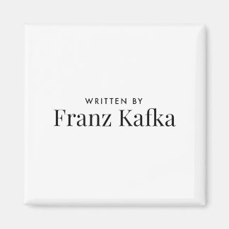 Imán Escrito por Franz Kafka