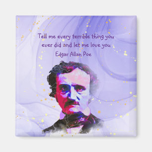 Imán Escritor poeta de Edgar Allan Poe poeta poeta Cita