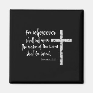 Imán Escritura Cristiana Kjv A Quien Llama Romanos 10.