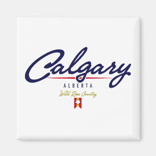 Imán Escritura de Calgary