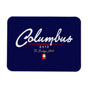 Imán Escritura de Columbus