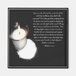 Imán Escritura de la sal y de la luz