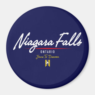 Imán Escritura de Niagara Falls