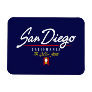 Imán Escritura de San Diego