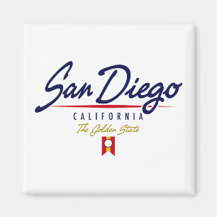 Imán Escritura de San Diego
