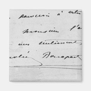 Imán Escritura y firma