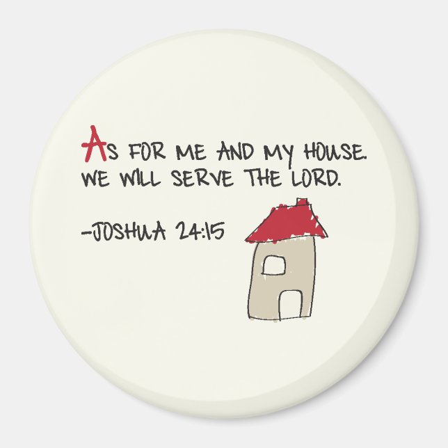 Imán Escrituras cristianas (Frente)