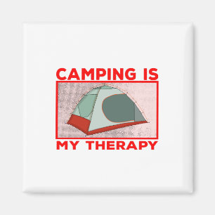 Imán Escuadrón de camping