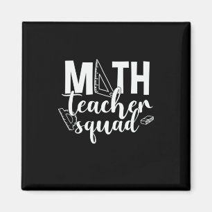 Imán Escuadrón de Maestros Maestros Maestros Math