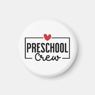 Imán Escuadrón preescolar de equipo de enseñanza preesc