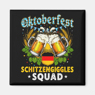 Imán Escuadrón Schitzengiggles Cerveza Bávara de Múnich