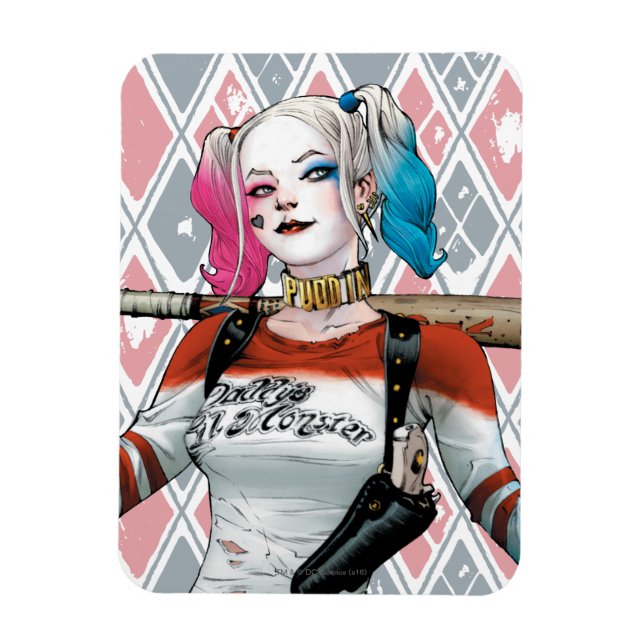 Imán Escuadrón suicida | Harley Quinn (Vertical)