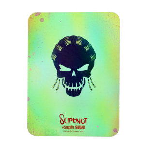 Imán Escuadrón suicida   Icono de la cabeza de Sliknot