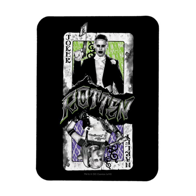 Imán Escuadrón suicida | Joker & Harley Rotten (Vertical)