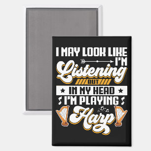 Imán Escuchando divertidísimamente en mi cabeza estoy t