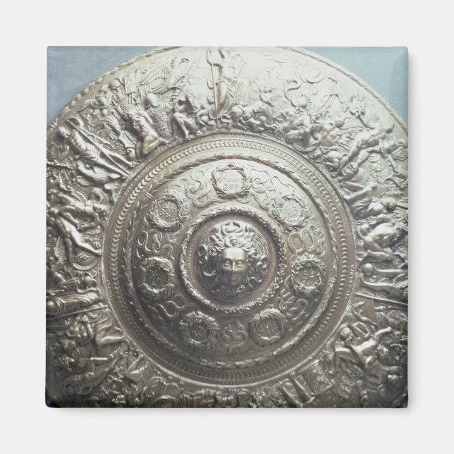 Imán Escudo con la cabeza de Medusa, 1552 (Frente)