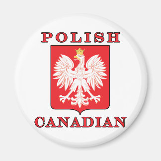 Imán Escudo de águila canadiense polaco