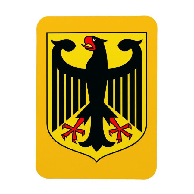 Imán Escudo de Alemania (Vertical)