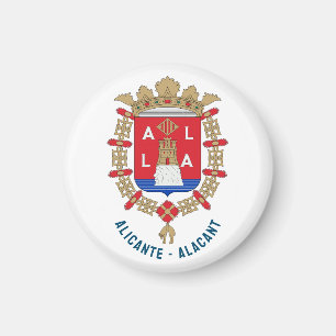 Imán Escudo de Alicante - Alacant, España
